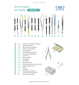 Kit Oro Santé - All in one