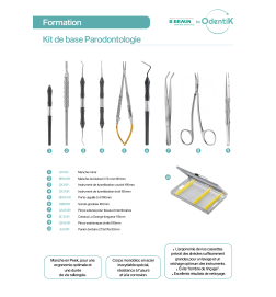 Kit Parodontologie
