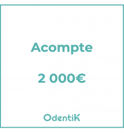 Acompte 2 000€