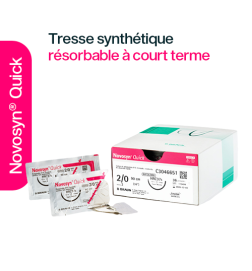 Sutures x36 - NOVOSYN QUICK